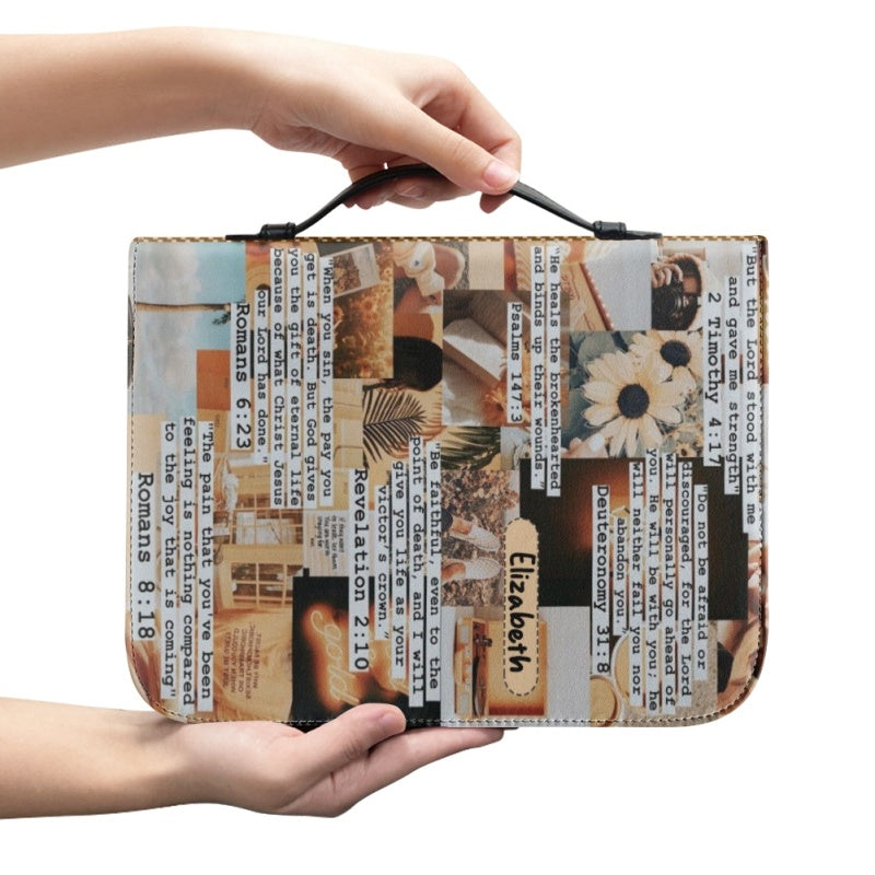 Christianartbag Bible Cover, My Bible Affirmations Personalized Bible Cover, Personalized Bible Cover, Gifts For Women, Christmas Gift, CABBBCV02160823. - Christian Art Bag