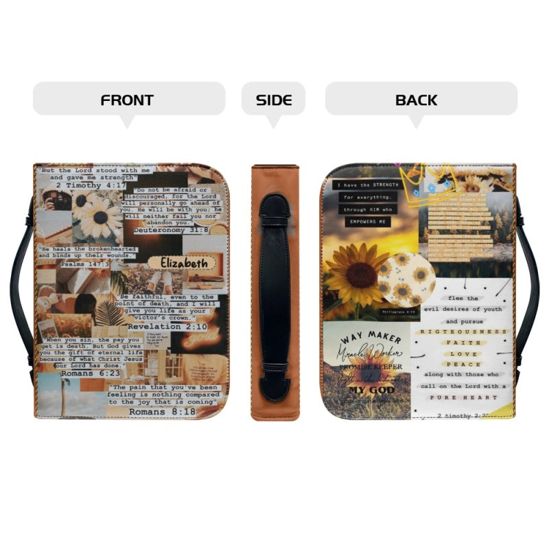 Christianartbag Bible Cover, My Bible Affirmations Personalized Bible Cover, Personalized Bible Cover, Gifts For Women, Christmas Gift, CABBBCV02160823. - Christian Art Bag