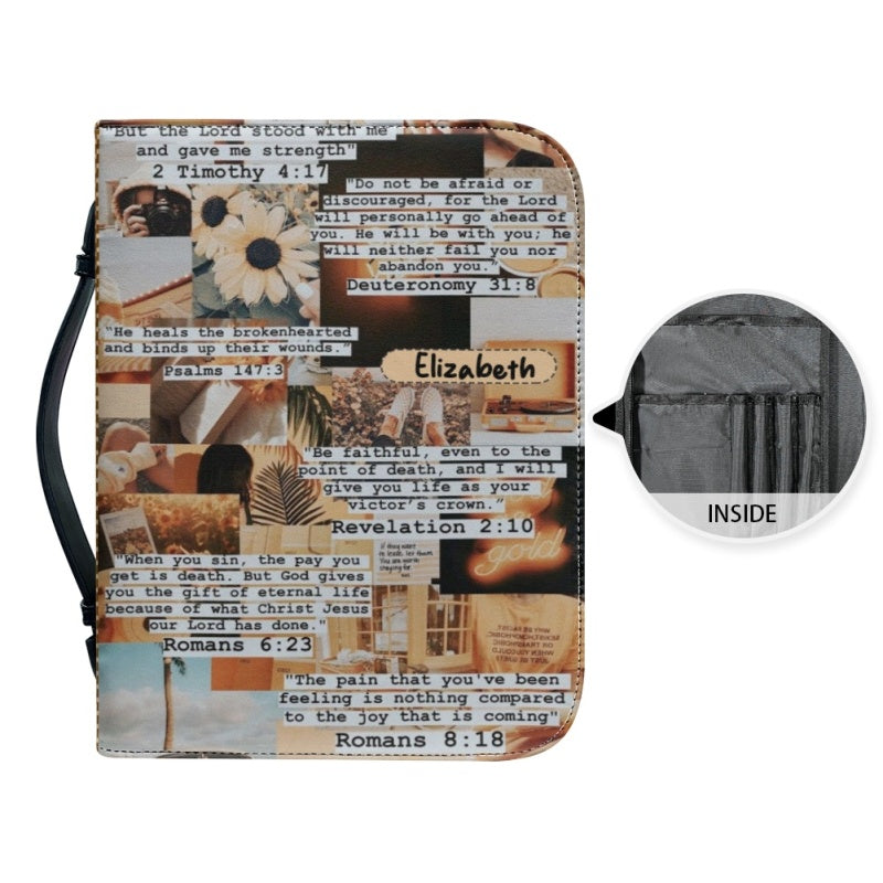 Christianartbag Bible Cover, My Bible Affirmations Personalized Bible Cover, Personalized Bible Cover, Gifts For Women, Christmas Gift, CABBBCV02160823. - Christian Art Bag