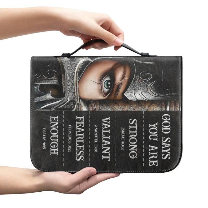 Christianartbag Bible Cover, God Says You Are God's Rules Bible Cover, Personalized Bible Cover, Christian Gifts, CAB01221023. - Christian Art Bag