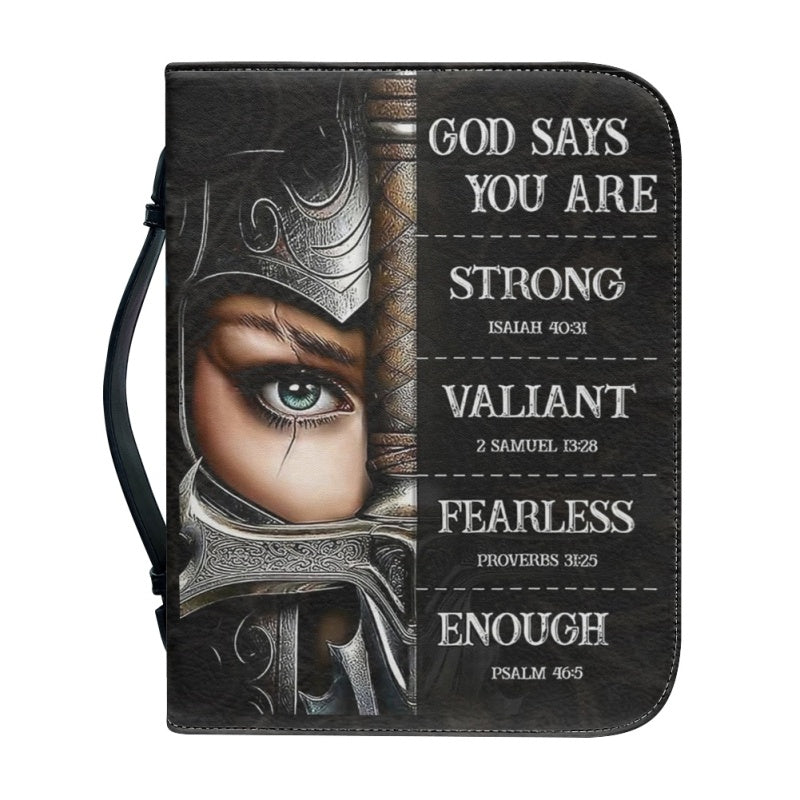 Christianartbag Bible Cover, God Says You Are God's Rules Bible Cover, Personalized Bible Cover, Christian Gifts, CAB01221023. - Christian Art Bag
