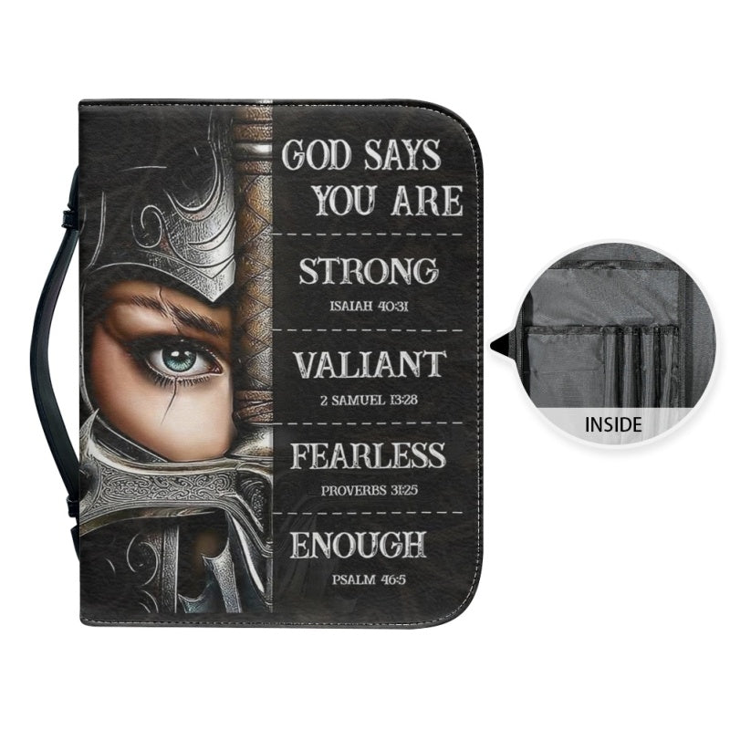 Christianartbag Bible Cover, God Says You Are God's Rules Bible Cover, Personalized Bible Cover, Christian Gifts, CAB01221023. - Christian Art Bag