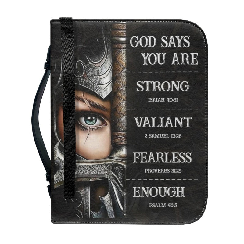 Christianartbag Bible Cover, God Says You Are God's Rules Bible Cover, Personalized Bible Cover, Christian Gifts, CAB01221023. - Christian Art Bag