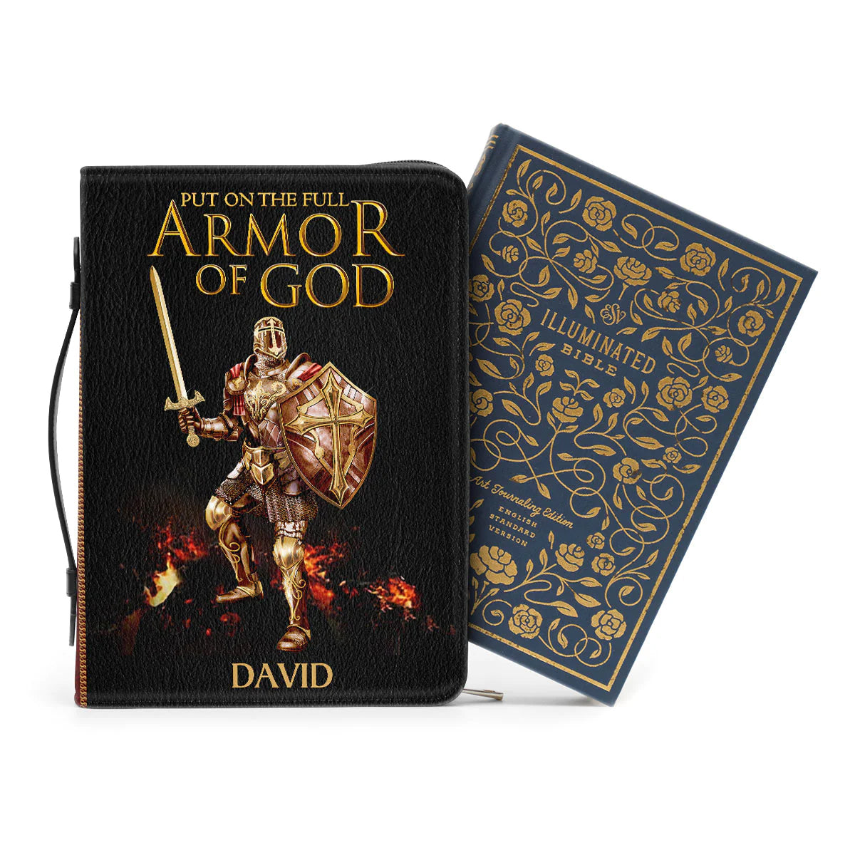 Christianart Bible Cover, Put On The Full Armor Of God, Personalized Gifts, Gifts For Women, Gifts For Men, Christmas Gift. - Christian Art Bag