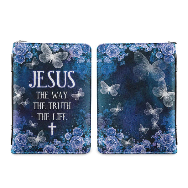 Christianart Bible Cover, Jesus The Way The Truth The Life, Gifts For Women, Gifts For Men, Christmas Gift. - Christian Art Bag
