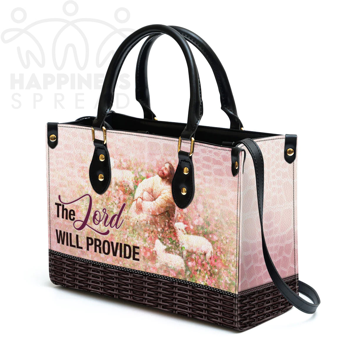 Christianart Handbag, Personalized Hand Bag, The Lord Will Provide, Personalized Gifts, Gifts for Women. - Christian Art Bag