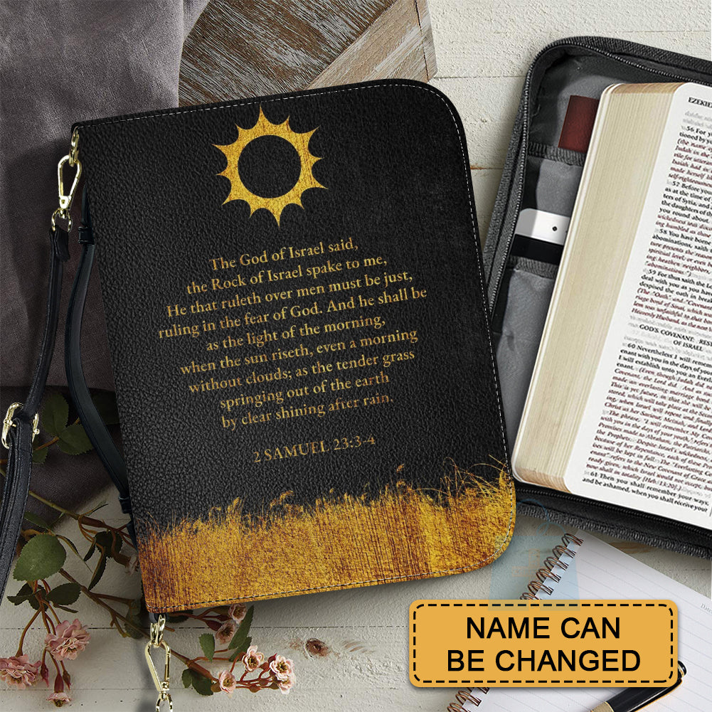 CHRISTIANARTBAG Bible Cover - Vintage Golden Style Bible Verses Psalm 121 - Personalized Bible Cover – Custom Name – CHRISTIANARTBAG Gift for Christians CAB01290625