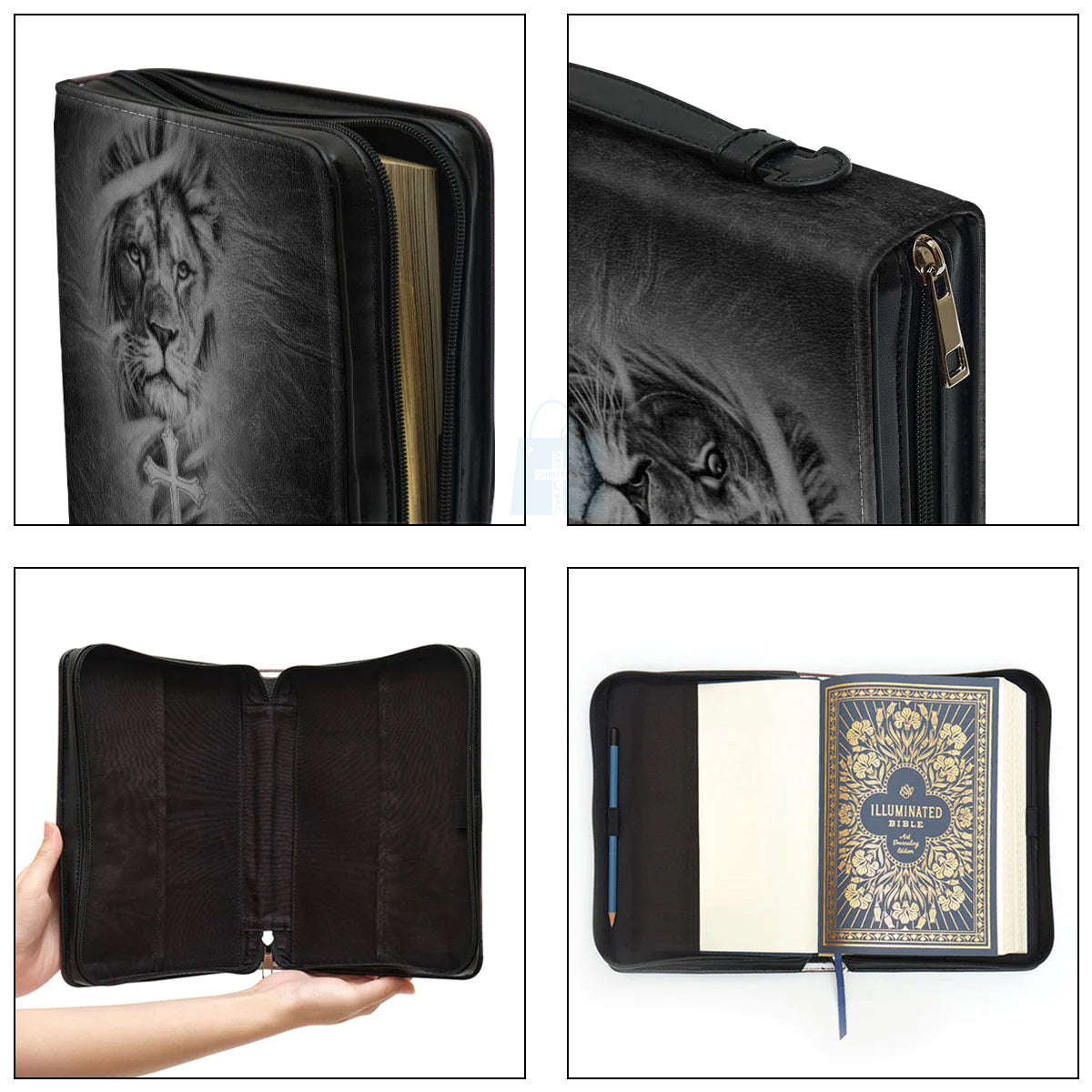 Christianart Bible Cover, Lean Not On Your Own Understanding, Gifts For Women, Gifts For Men, Christmas Gift. - Christian Art Bag