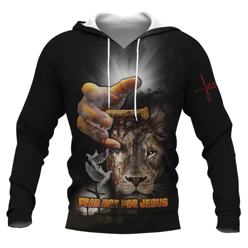 Christianartbag Hoodie, 3D All Over Printed God Christian Jesus Hoodie For Men/Women, Christian 3D T-Shirt, Christian 3D Hoodie, Christian 3D Sweater, Unisex 3D T-Shirt. - Christian Art Bag