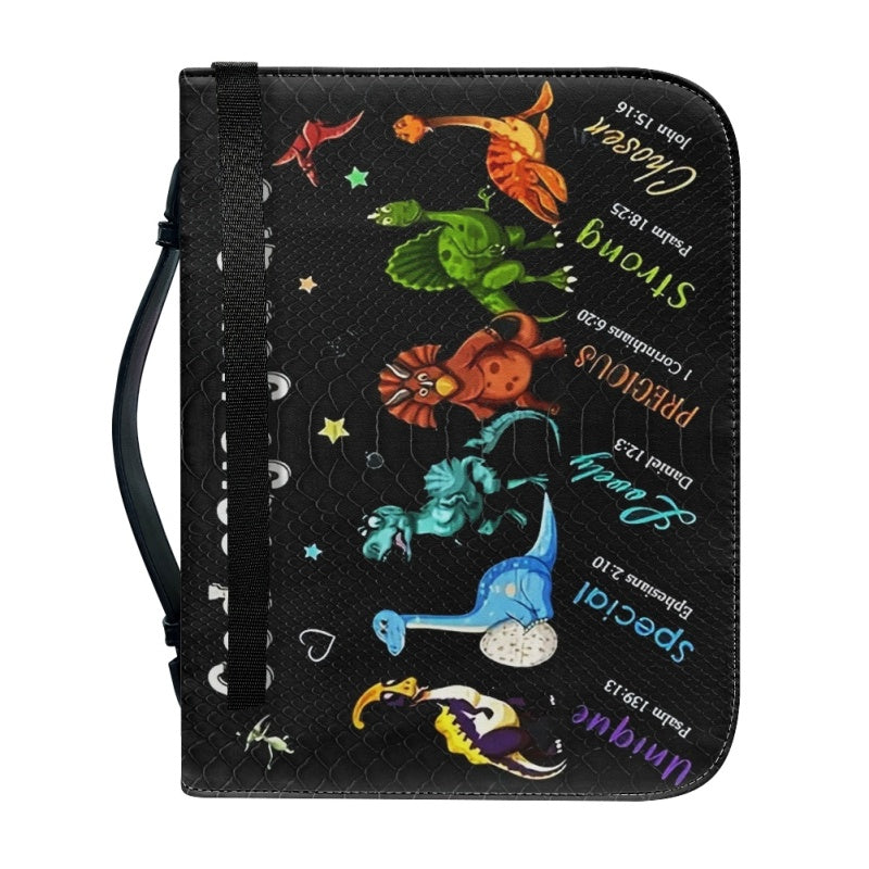 Christianartbag Bible Cover, God Says You Are Bible Cover, Personalized Bible Cover, Dinosaur Bible Cover, Bible Cover For Kids, Christian Gifts, CAB01271123. - Christian Art Bag