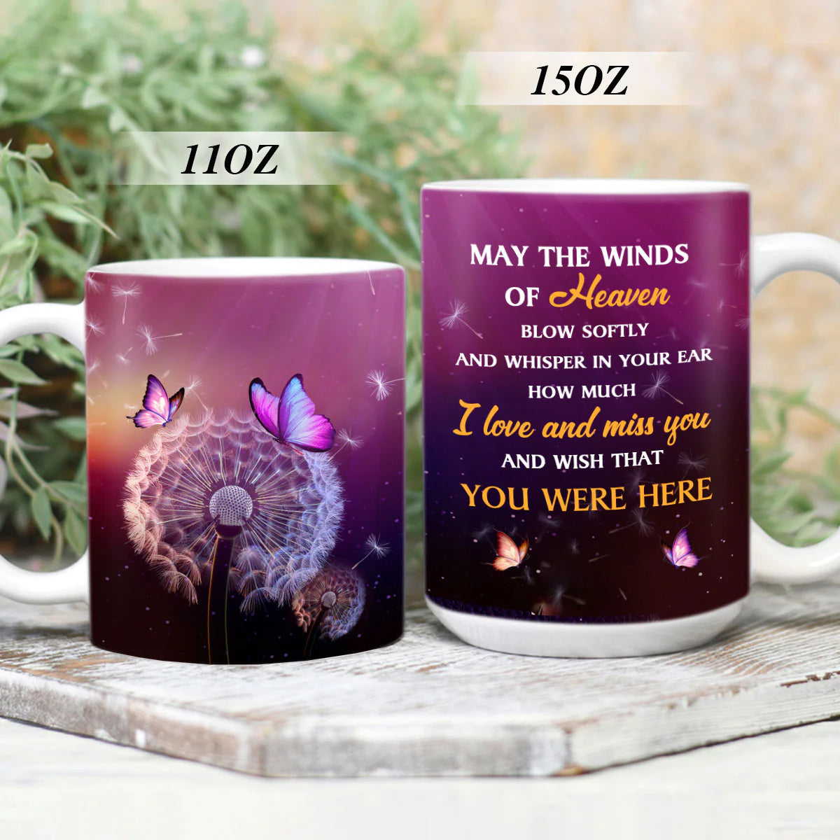 Christianartbag Drinkware, May The Winds Of Heaven, Personalized Mug, Tumbler, Personalized Gift. - Christian Art Bag