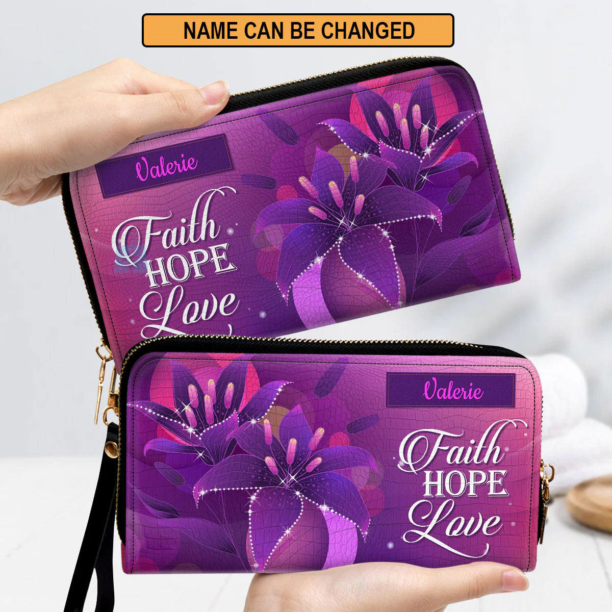 Christianart Designer Handbags, Faith, Hope, Love, Personalized Gifts, Gifts for Women, Christmas Gift. - Christian Art Bag
