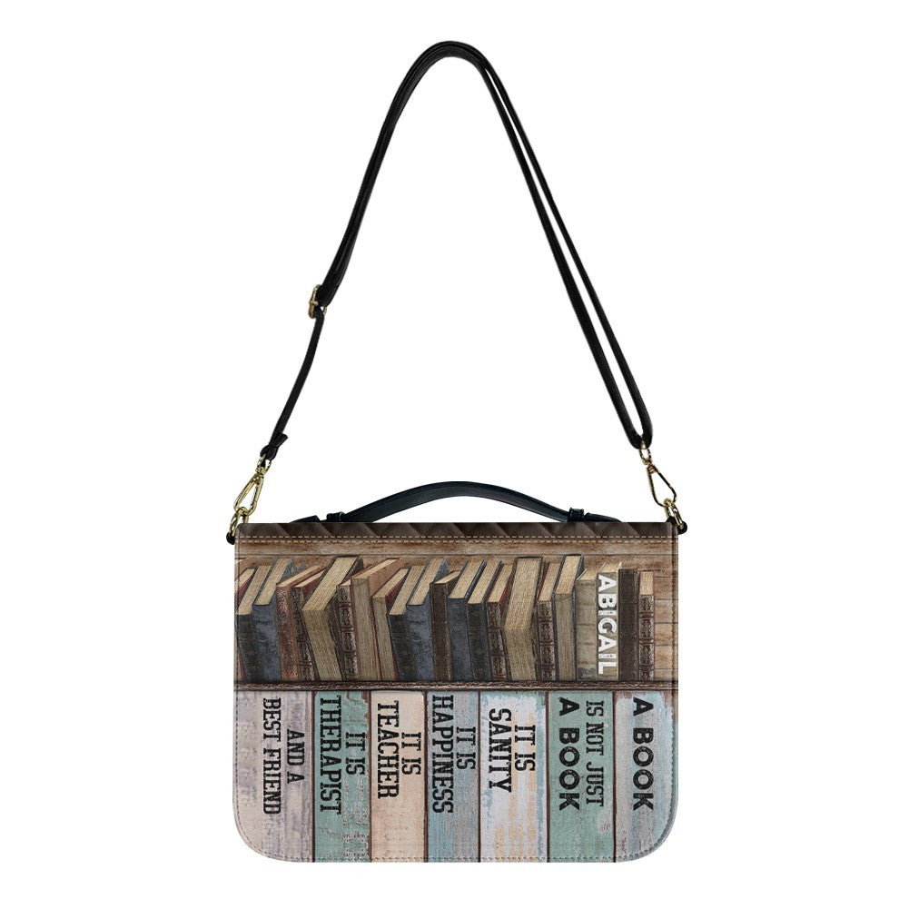 CHRISTIANARTBAG Book Cover - A Book Is Not Just A Book And A Friend - Personalized Book Cover