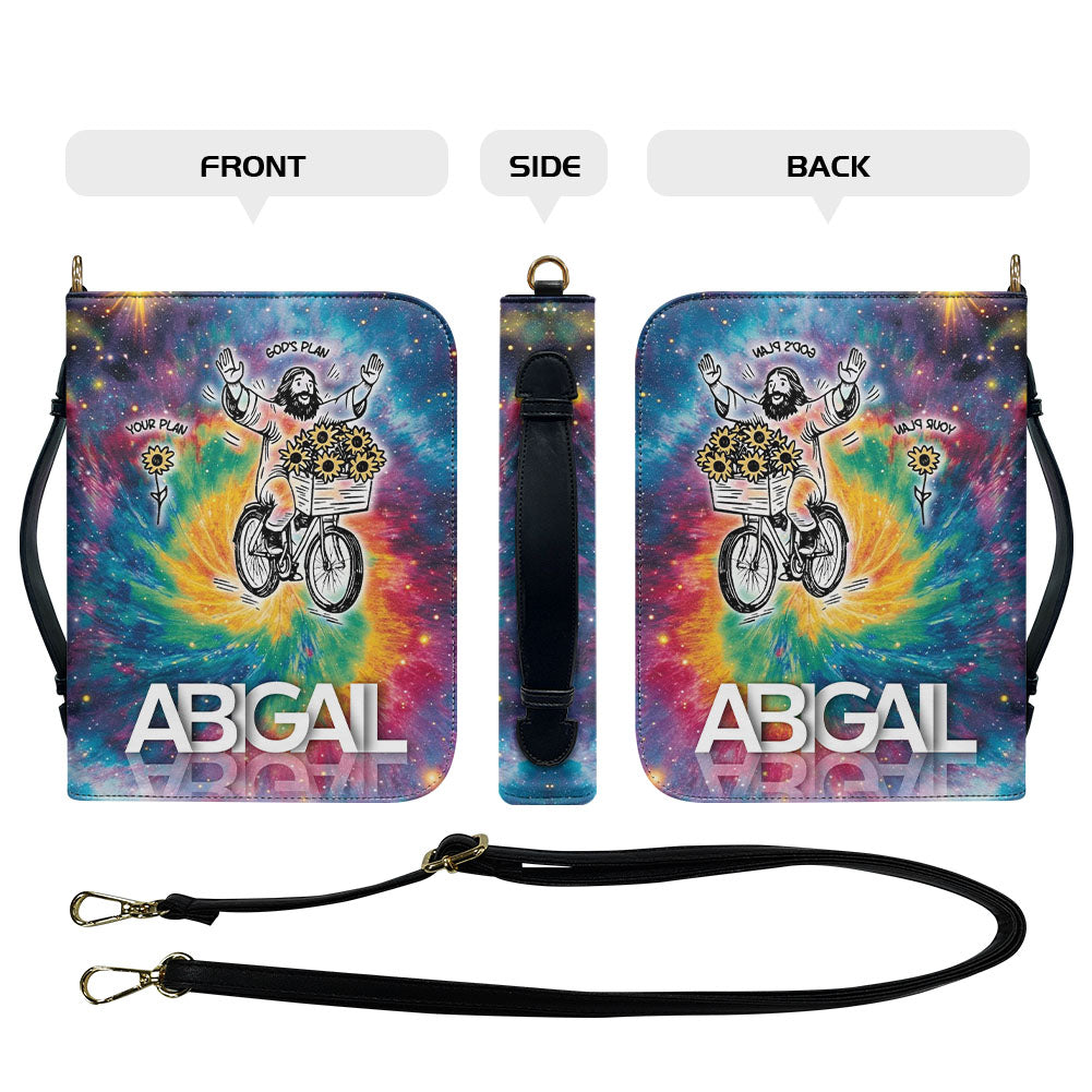 Personalized Bible Cover Tie-Dye - GOD's Plans - Your Plan – Christian Gifts | CHRISTIANARTBAG 0233125