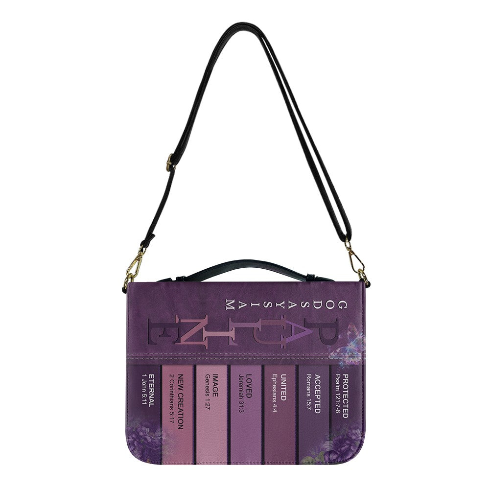 Personalized Bible Cover – Uncover the sacred meaning of your name | Custom Name Option | CHRISTIANARTBAG 0132725
