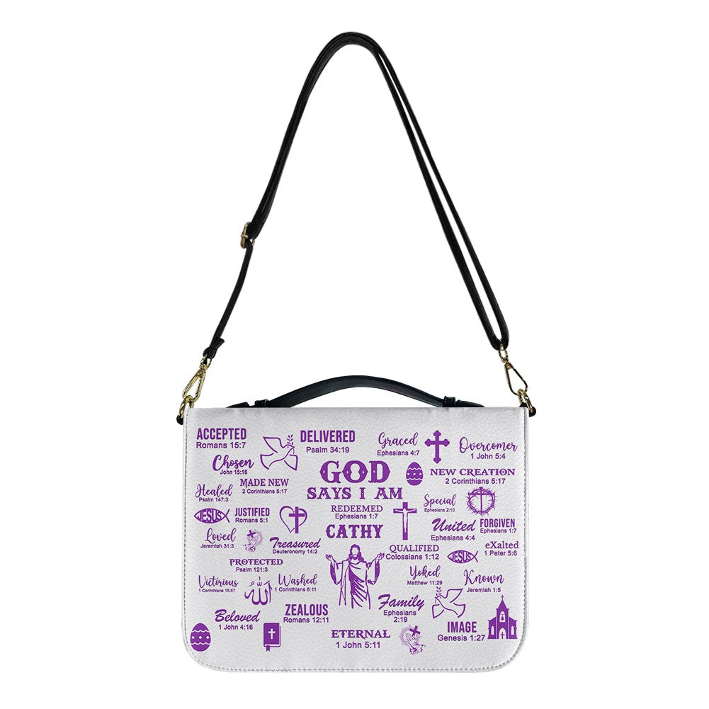 CHRISTIANARTBAG Bible Cover - Uncover the sacred meaning of your name - Personalized Bible Cover, CABBBCV0129924.