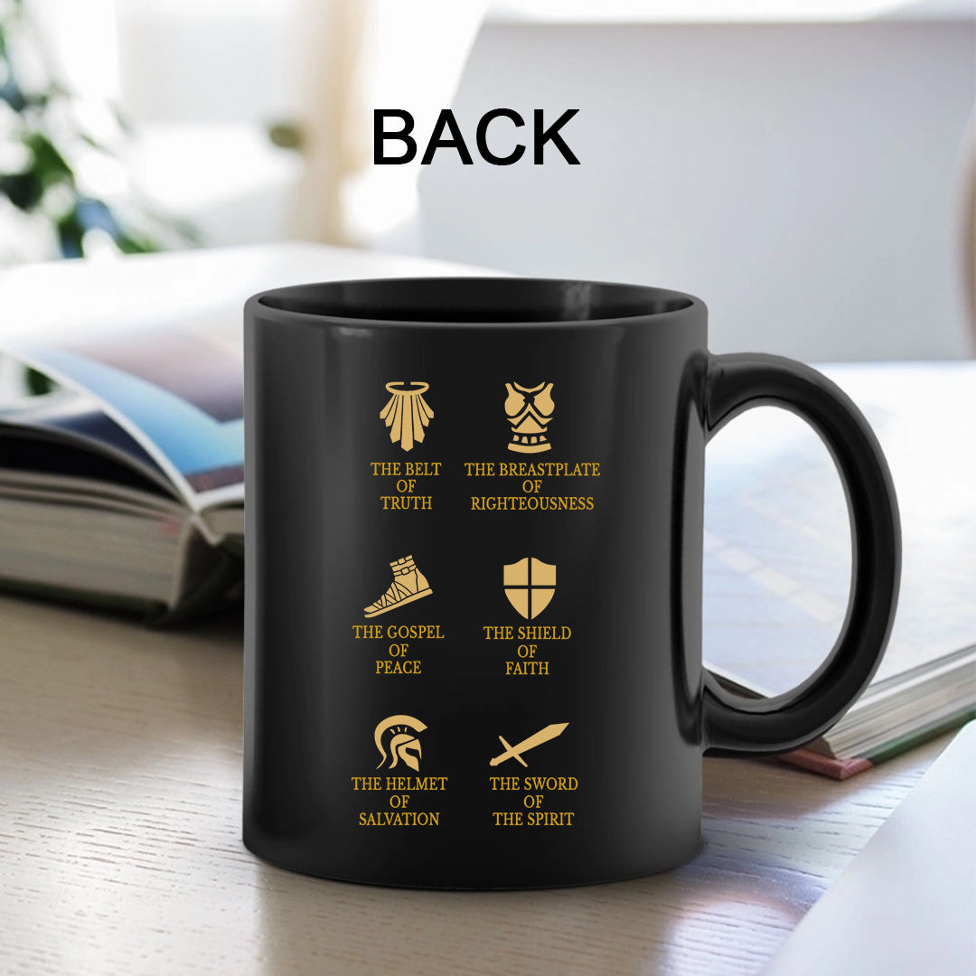 Christianartbag Drinkware, Put On The Full Armor Of God, Personalized Mug, Tumbler, Christmas Gift, CABMUG01110124. - Christian Art Bag