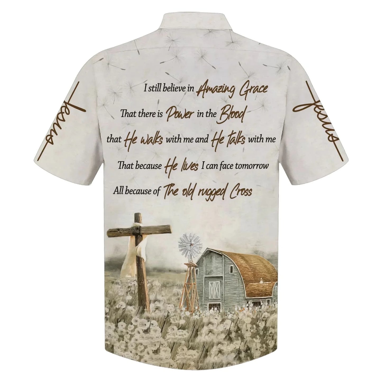Christianartbag Hawaiian Shirt, I Still Believe In Amazing Grace Hawaiian Shirt, Christian Hawaiian Shirts For Men & Women, CABHWS01270723 - Christian Art Bag