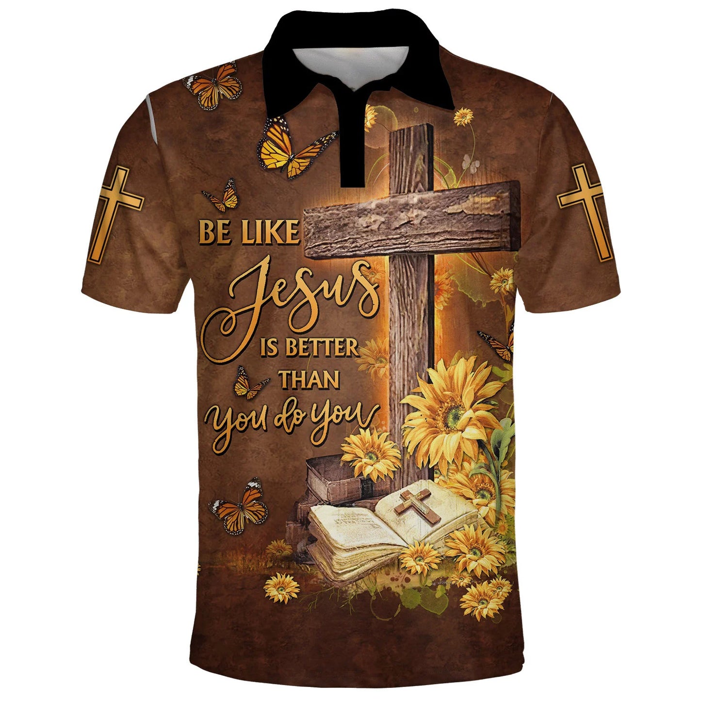 Christianartbag Polo Shirt, Be Like Jesus Is Better Than You Do You Polo Shirt, Christian Shirts & Shorts. - Christian Art Bag