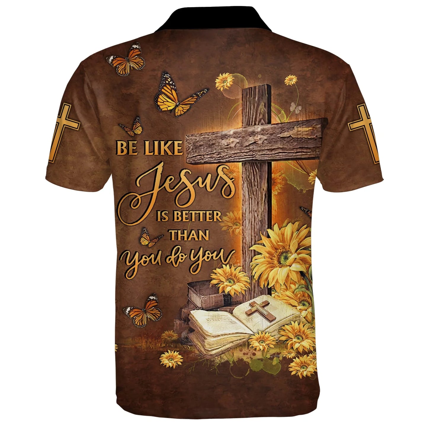 Christianartbag Polo Shirt, Be Like Jesus Is Better Than You Do You Polo Shirt, Christian Shirts & Shorts. - Christian Art Bag