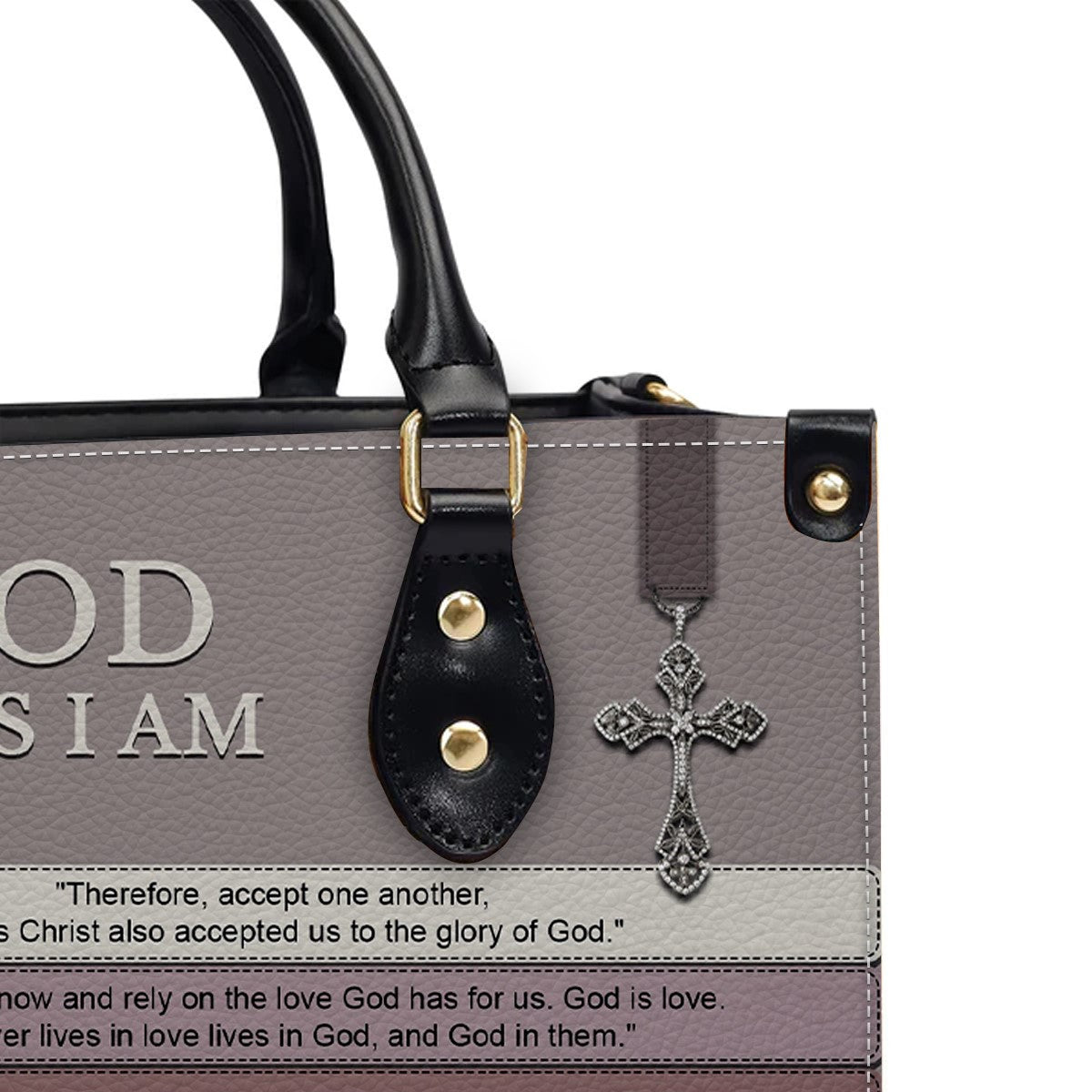 CHRISTIANARTBAG Handbag - Uncover the sacred meaning of your name - Personalized Leather Handbag, CABBBCV03030624.