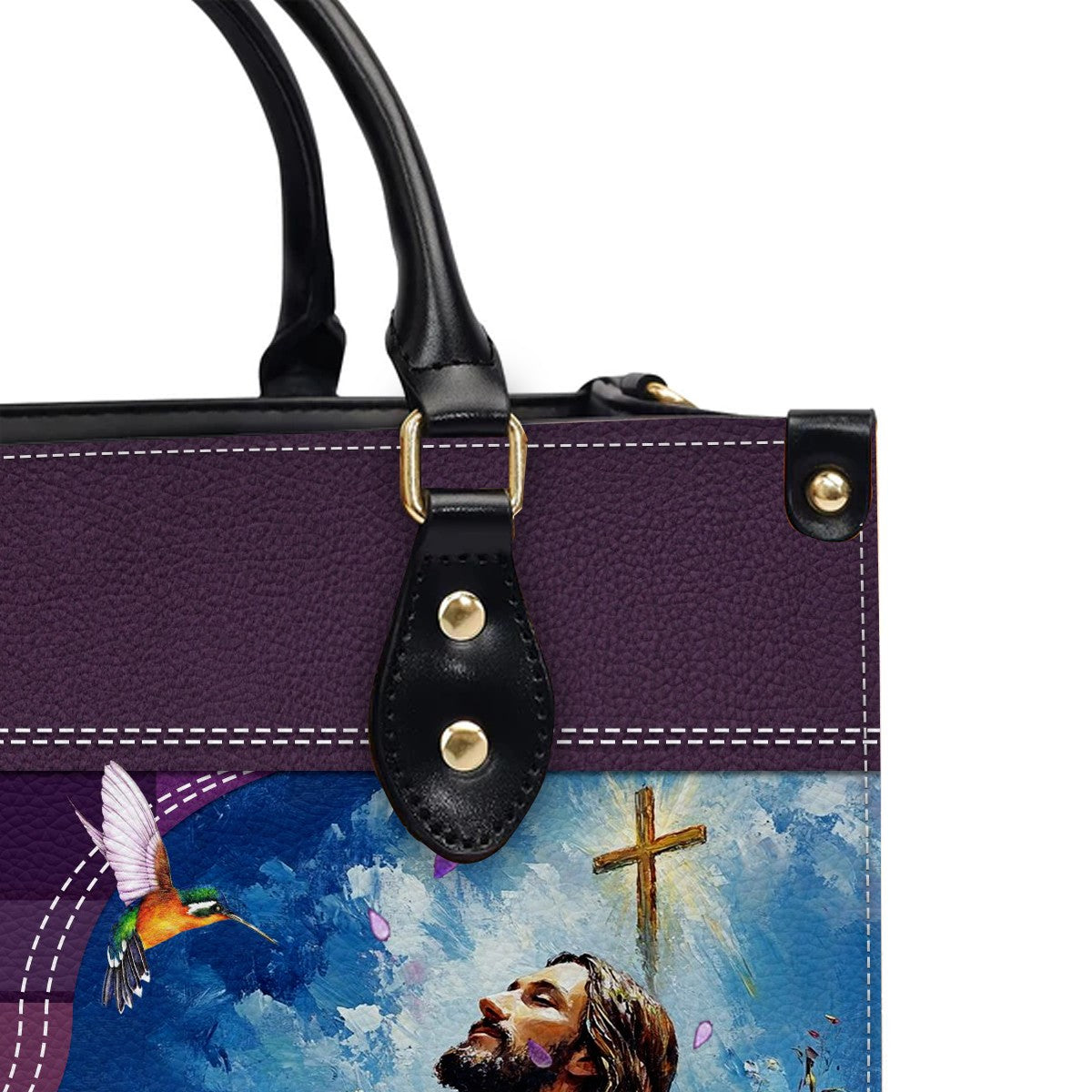 Christianartbag Handbags- Uncover the sacred meaning of your name - Personalized Leather Handbag - CABLTB0113225