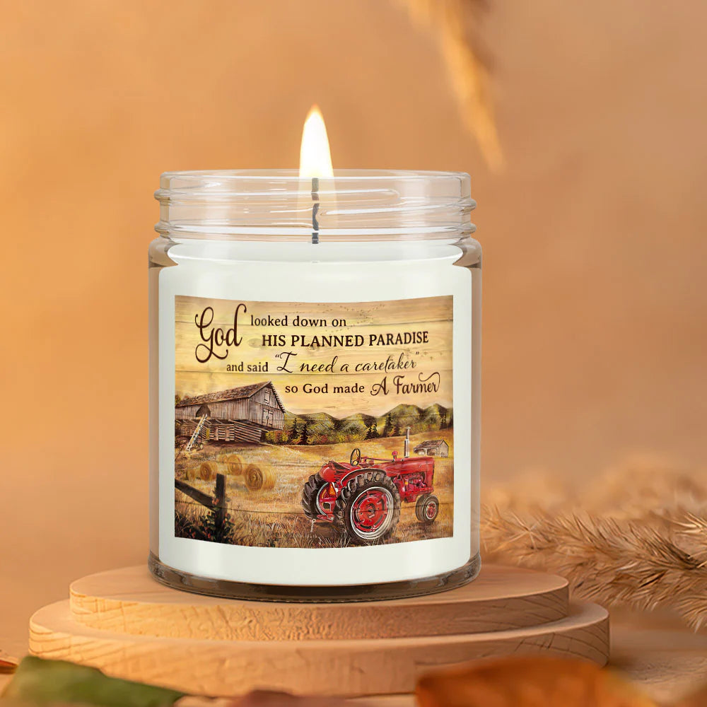 Christianartbag Candles, God Looked Down On, Christian Candles, Bible Verse Candles, Natural Candle, Soy Wax Candle 9oz, Christmas Gift. - Christian Art Bag