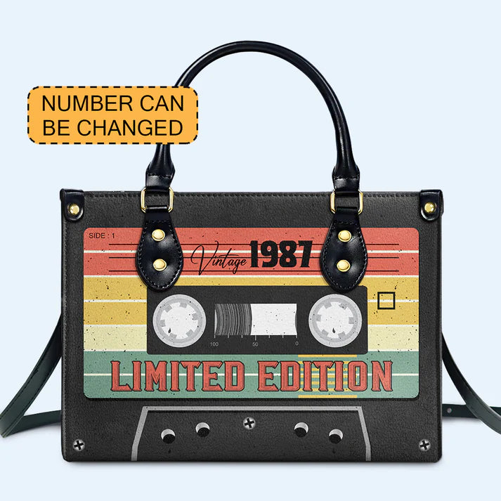 CHRISTIANARTBAG Limited Edition Vintage 1987 Cassette Tape Leather Handbag - CABLTHB03300324.