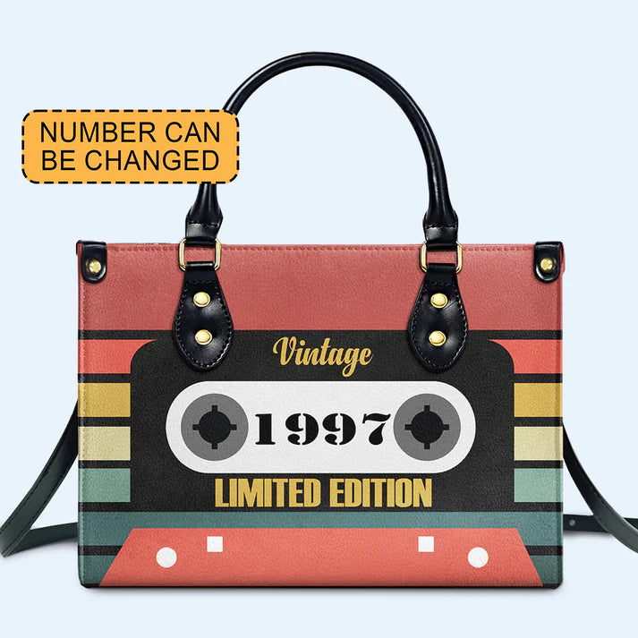 CHRISTIANARTBAG Vintage 1997 Cassette Tape Limited Edition Leather Handbag - CABLTHB10300324.
