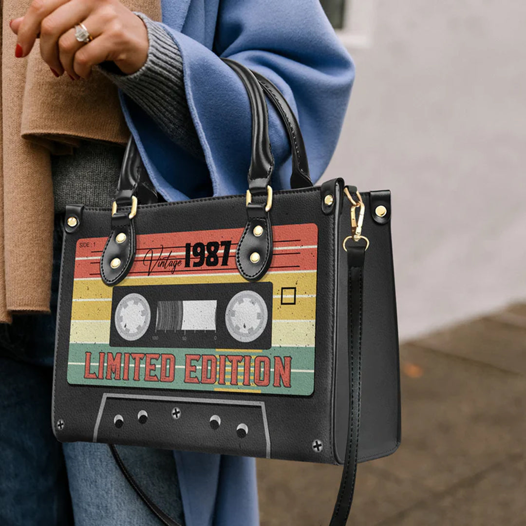 CHRISTIANARTBAG Limited Edition Vintage 1987 Cassette Tape Leather Handbag - CABLTHB03300324.