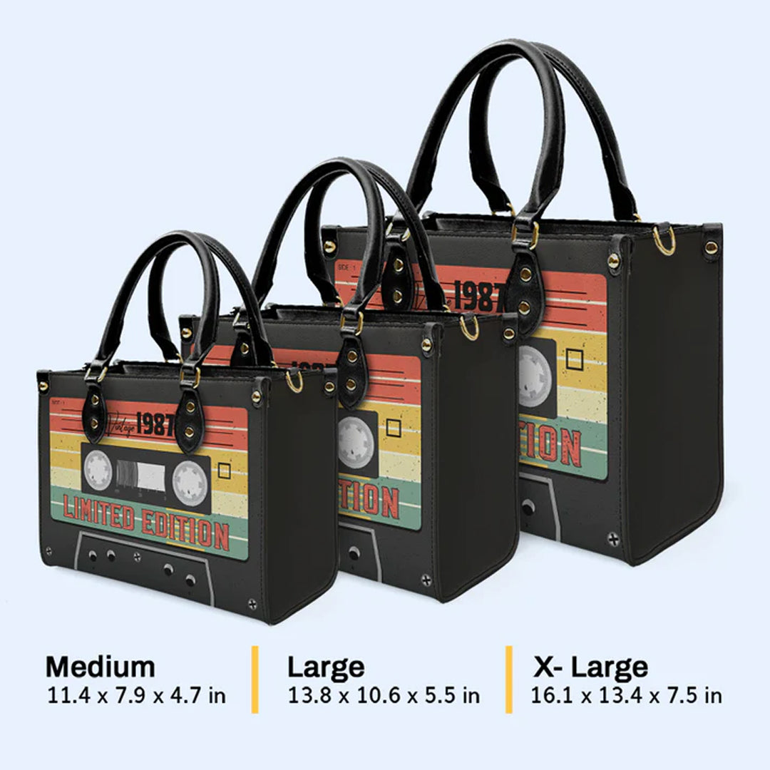 CHRISTIANARTBAG Limited Edition Vintage 1987 Cassette Tape Leather Handbag - CABLTHB03300324.