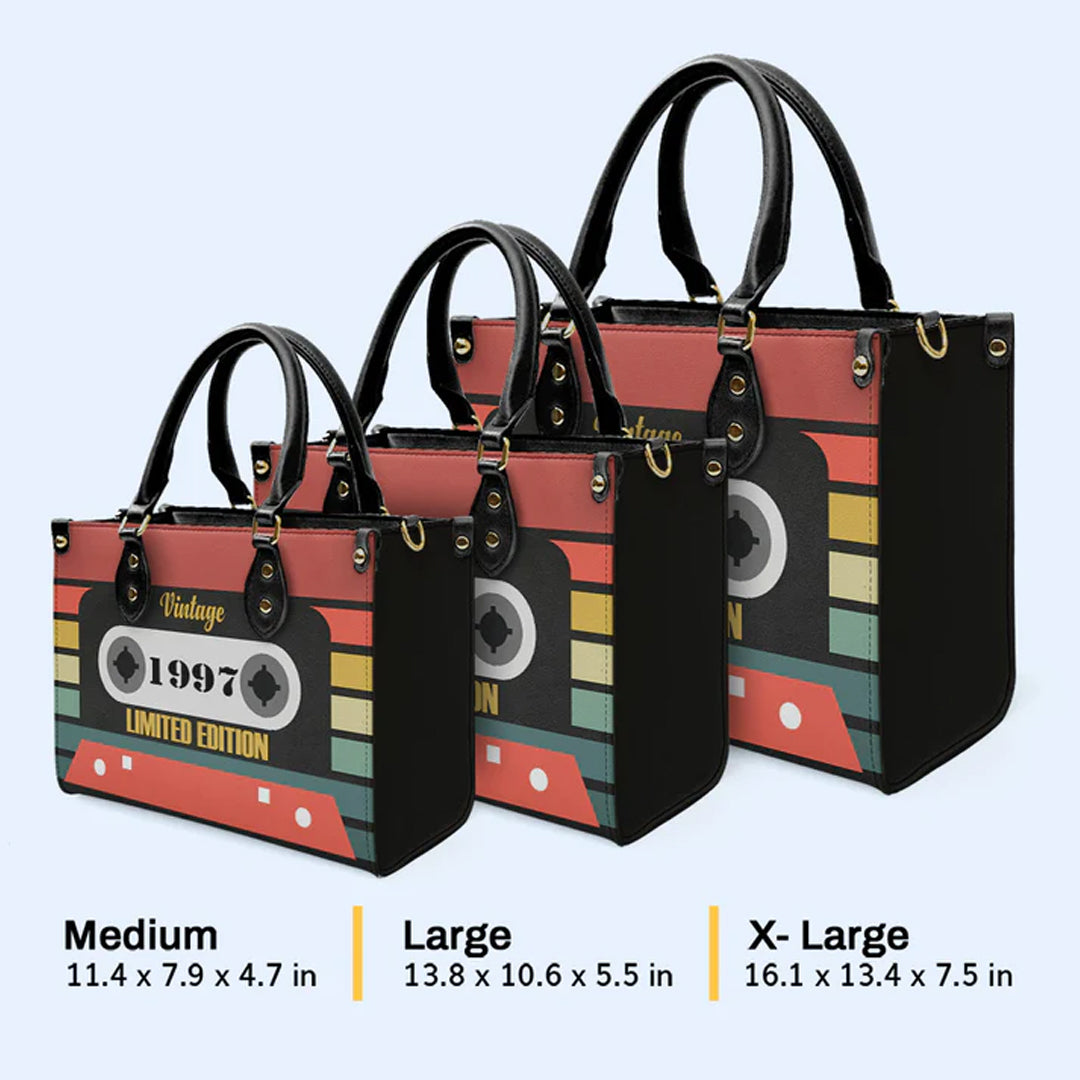 CHRISTIANARTBAG Vintage 1997 Cassette Tape Limited Edition Leather Handbag - CABLTHB10300324.