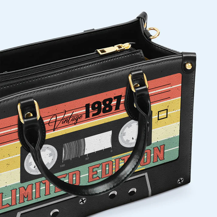 CHRISTIANARTBAG Limited Edition Vintage 1987 Cassette Tape Leather Handbag - CABLTHB03300324.