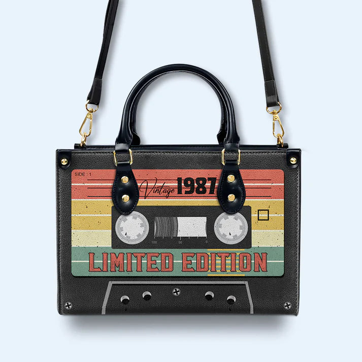 CHRISTIANARTBAG Limited Edition Vintage 1987 Cassette Tape Leather Handbag - CABLTHB03300324.