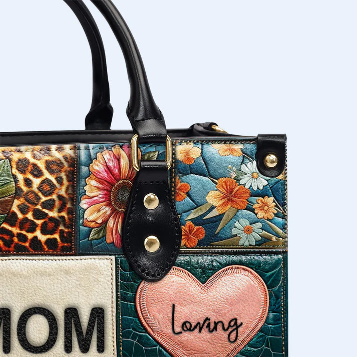 CHRISTIANARTBAG 'Attributes of a Mom' Patchwork Leather Handbag - CABLTHB09300324.