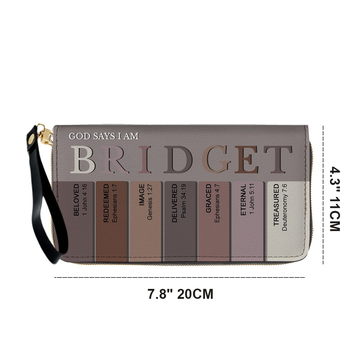 Uncover the sacred meaning of your name - Personalized Leather TOTE Bag Luxury – Free Clutch Purse Gift | CHRISTIANARTBAG