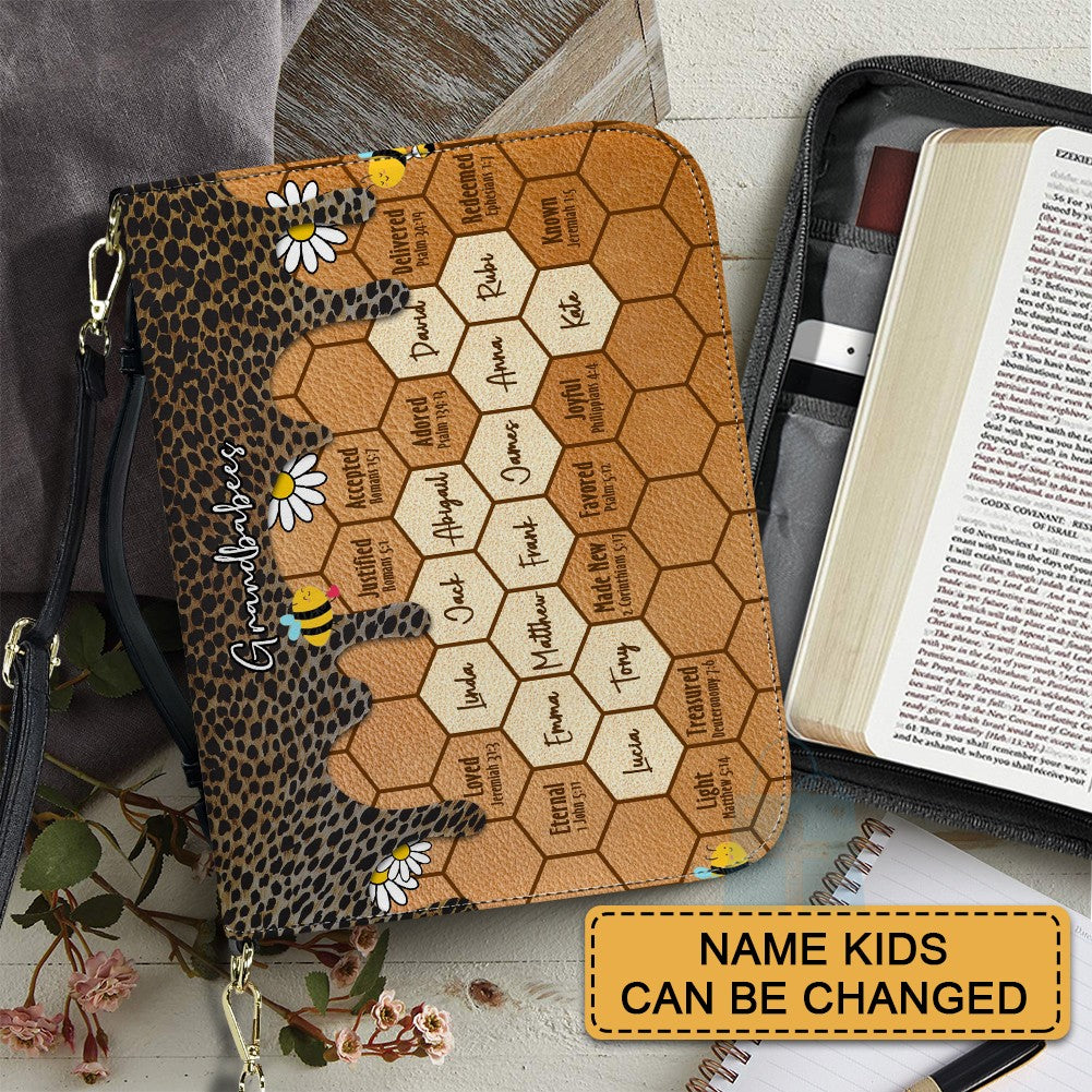 Personalized Leather Handbag – A Unique Christian Gift for Grandmothers - Christian Leather Handbag with Bible Verse – CHRISTIANARTBAG - CAB0132425