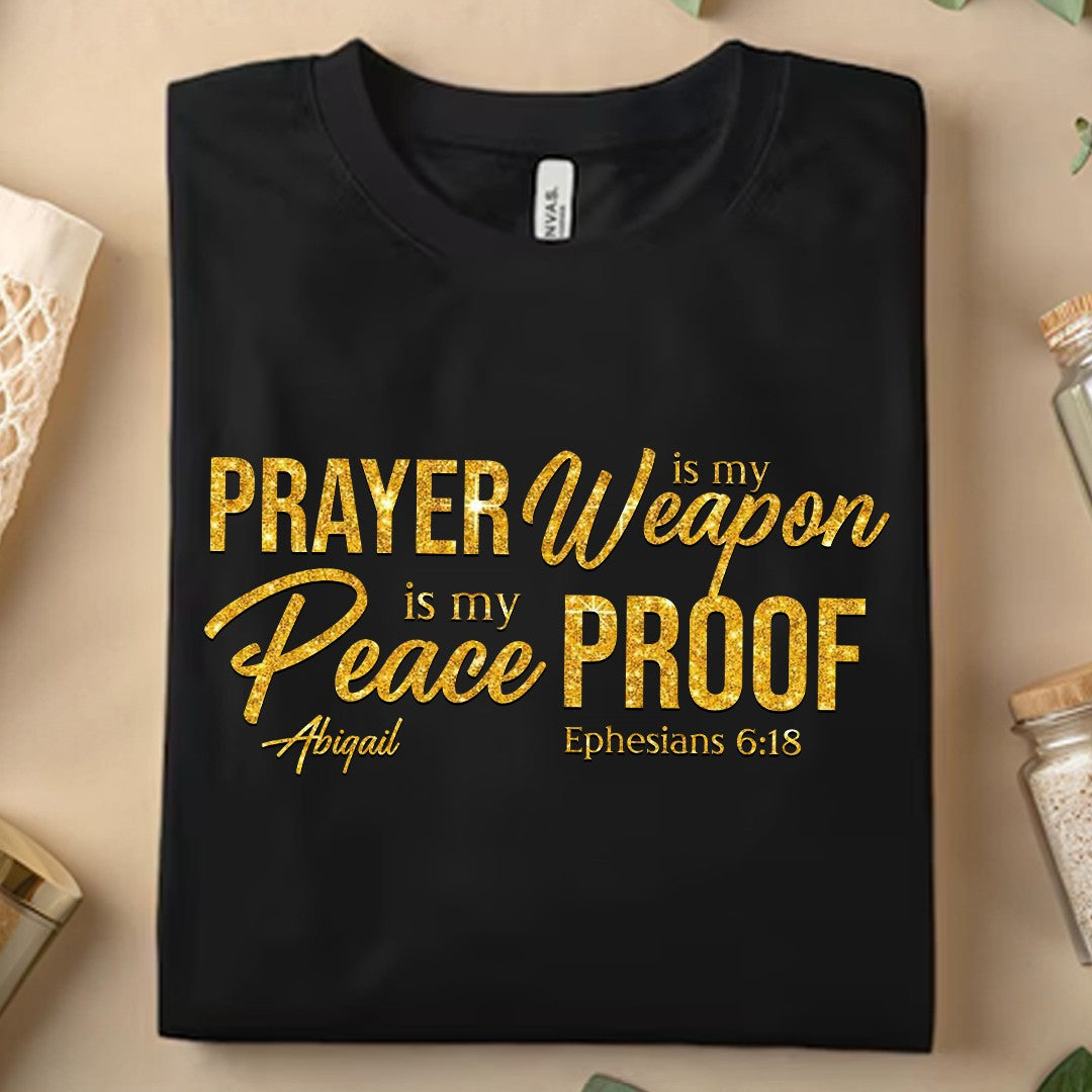 CHRISTIANARTBAG Personalized T-Shirt - I Bend But Do Not Break