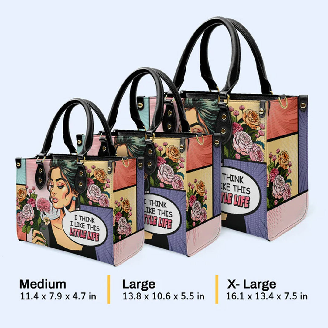 Customizable Comic Art Leather Handbag – CHRISTIANARTBAG - CABLTHB01020424.
