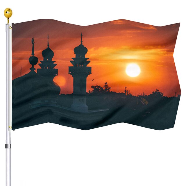 Christianartbag Flag Decor, Christianity Cross Flag Home Room Dormitory Decoration Outdoor Decor Polyester Banners and Flags Brass Grommets Women Men Gift - Christian Art Bag