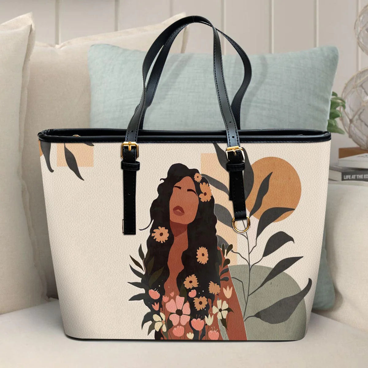 Christianartbag Handbag, Life Is Good Because God Is Great Pretty, Personalized Gifts, Gifts for Women, Christmas Gift. - Christian Art Bag
