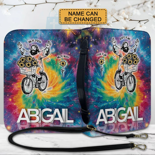 Personalized Bible Cover Tie-Dye - GOD's Plans - Your Plan – Christian Gifts | CHRISTIANARTBAG 0233125