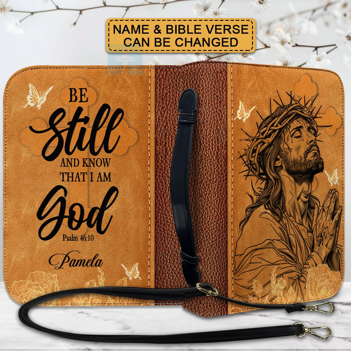 CHRISTIANARTBAG Bible Cover - God’s Plans will always be Greater - Custom Name and Bible Verse - Personalized Bible Cover, CABBBCV014925