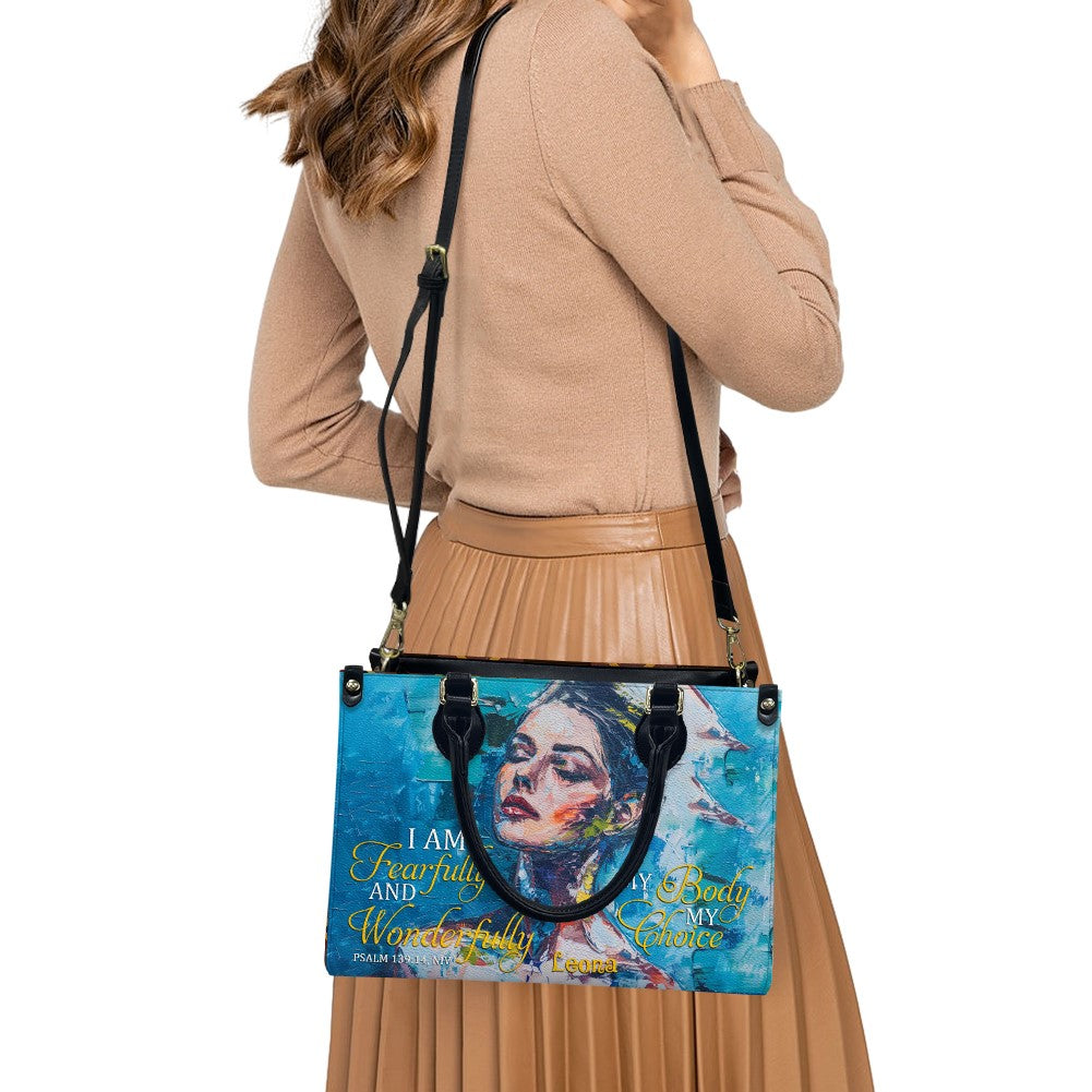 CHRISTIANARTBAG: Personalized Handbags for Women | Custom Leather Bags | My Body My Choice.