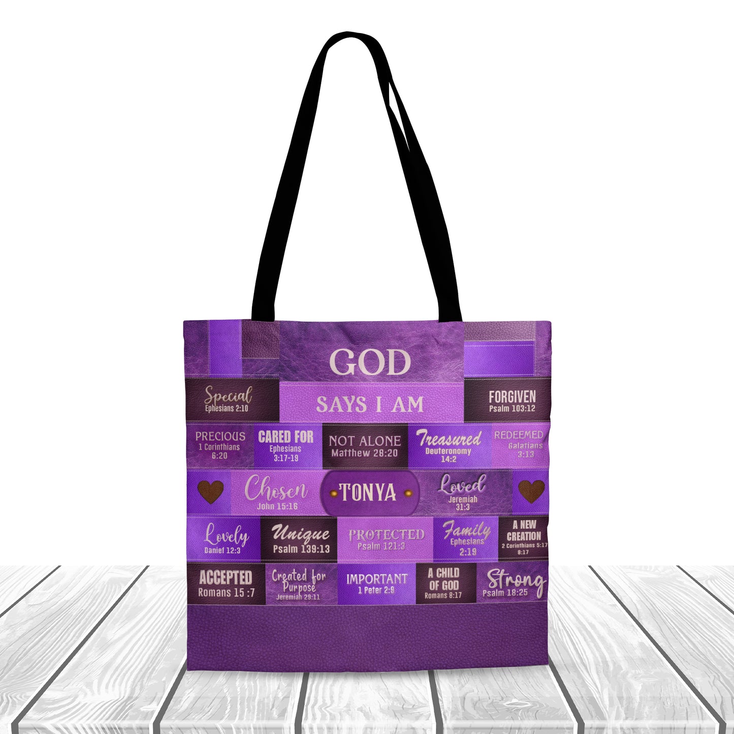 CHRISTIANARTBAG Crossbody Bag with Chain - Personalized Crossbody Bag with Chain - GOD SAYS I AM - CABCBC06300524