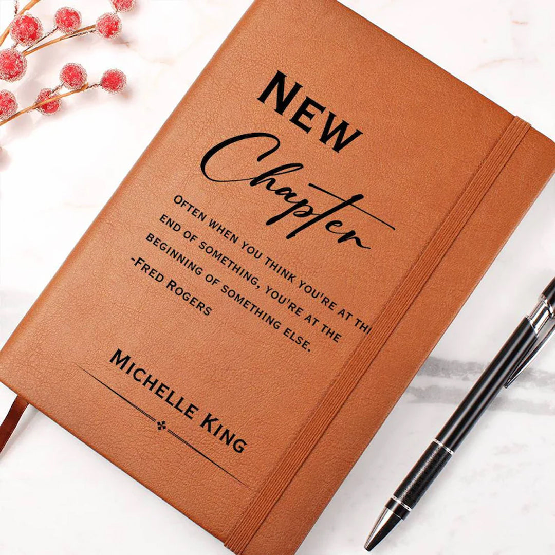 Christianartbag Leather Journal, New Chapter Leather Journal, Personalized Leather Prayer Journal, Christian Journal, Christian Gifts, CABCJ03180424.