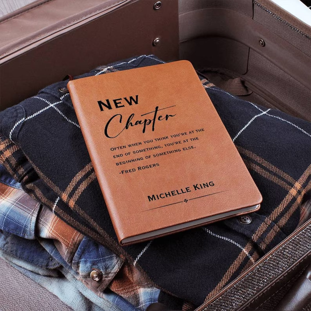 Christianartbag Leather Journal, New Chapter Leather Journal, Personalized Leather Prayer Journal, Christian Journal, Christian Gifts, CABCJ03180424.