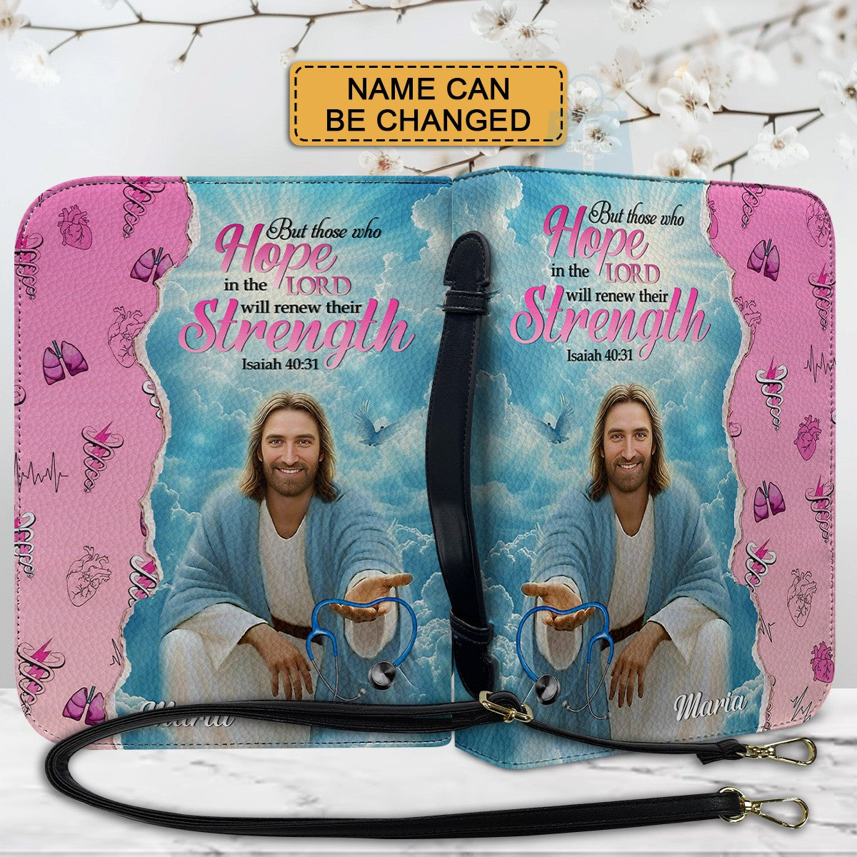 CHRISTIANARTBAG Bible Cover - Personalize your mother's profession - A Special Christian Gift for Moms - Personalized Bible Cover, CABBBCV0131725