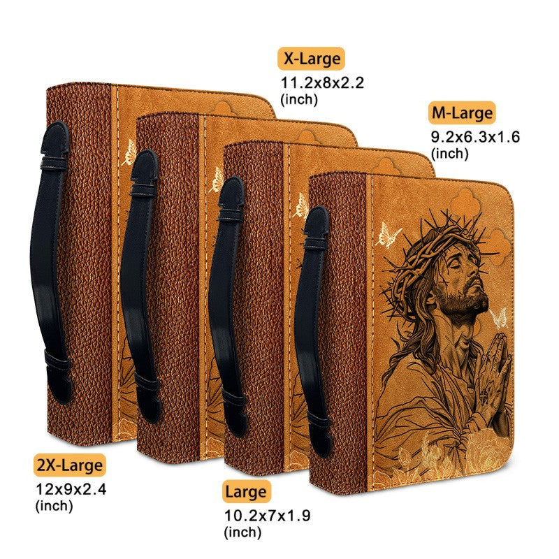 CHRISTIANARTBAG Bible Cover - God’s Plans will always be Greater - Custom Name and Bible Verse - Personalized Bible Cover, CABBBCV014925
