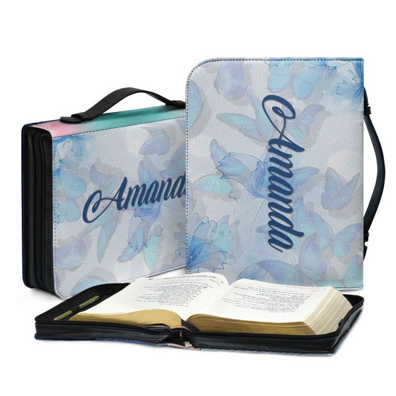 Christianartbag Bible Cover, To My Daughter From Mom Bible Cover, Personalized Bible Cover, Art Design Bible Cover, Christian Gifts, CAB10071223. - Christian Art Bag